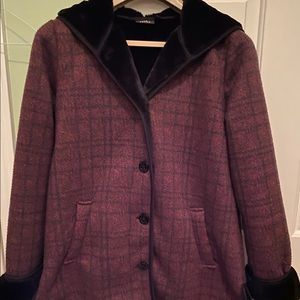 Vintage Style Plush Coat